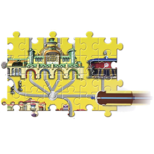 Паровозик Фростіні Chuggington з механічною функцією та пазлом (EU890304)