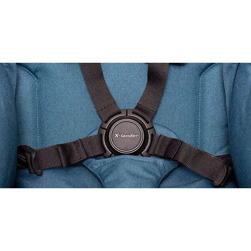 Прогулянкова коляска X-lander X-Run Carbon Black (5907651636464): Ширина шасі 60 см