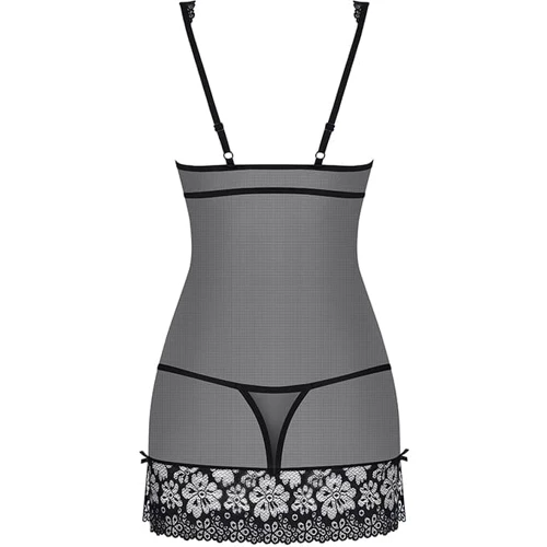 Комплект Obsessive 856-CHE-1 chemise, XXL
