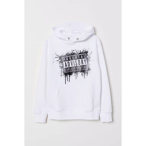 Худи H&M 8Z6820268 170 см белое