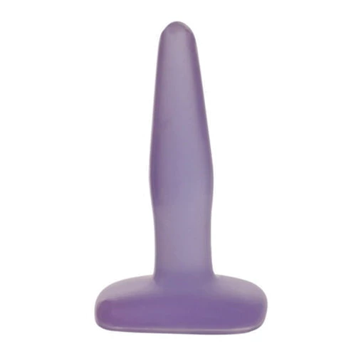 Анальная пробка Crystal Jellies Butt Plug, малая, 11x2 см