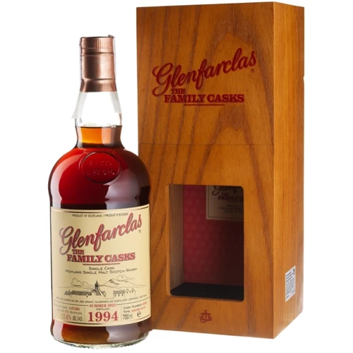 Віскі Glenfarclas The Family Cask 1994 S23 #2958 53.6 % 0.7 л WB (BWR4813)