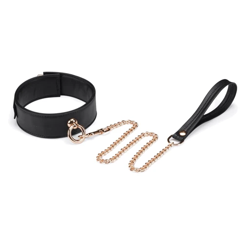 Ошейник с поводком Liebe Seele Black Organosilicon Collar with Leash: Производитель Liebe Seele