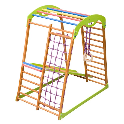 Детский спортивный комплекс для дома SportBaby BabyWood фото 6