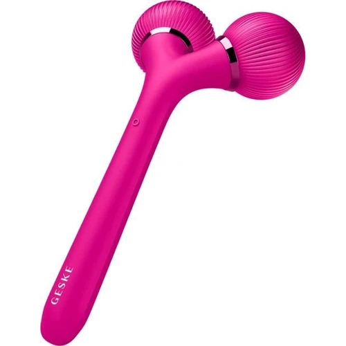 Масажер Звуковий ролик для обличчя та тіла GESKE Sonic Facial & Body Roller 4 в 1 Magenta (GK000041MG01)
