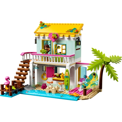 Конструктор LEGO Friends Пляжний будиночок (41428): Кількість деталей, шт. 444