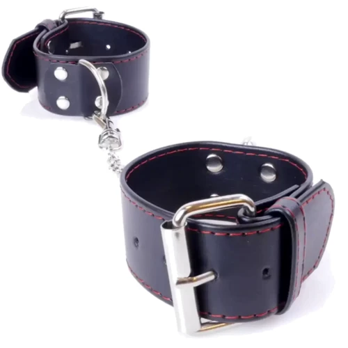 Наручники Fetish Boss Series - Handcuffs with Red Line (BS3300115)