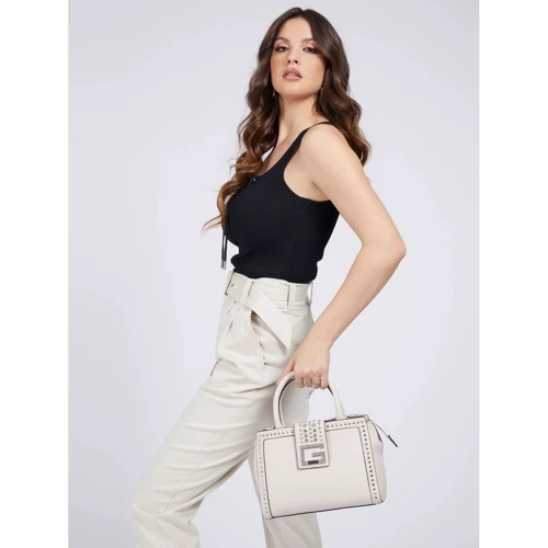 Жіноча сумка тоут Guess Bling Society Satchel молочна (HWVG7984060-STO): Тип Сумки