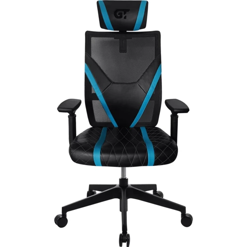 Крісло геймерське GT Racer X-6674 Black/Blue