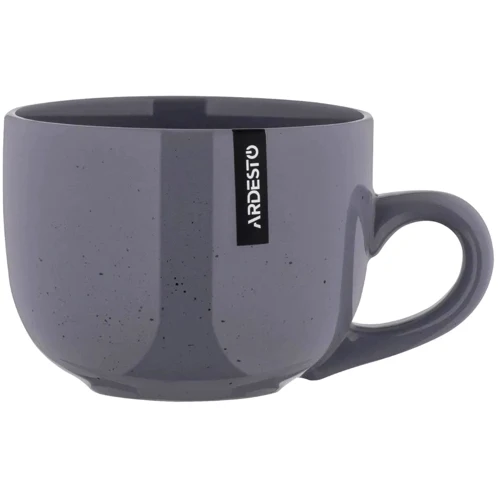 Чашка Ardesto Bagheria Grey керамика 480 мл (AR2648GREY)