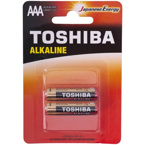 Toshiba AAA bat Alkaline 2шт Economy (00159939)