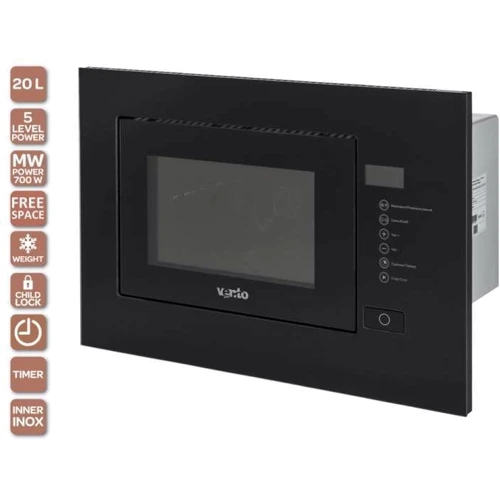 Встраиваемая микроволновая печь Ventolux MWBI 20 G BK TC FS: Тип управления сенсорный
