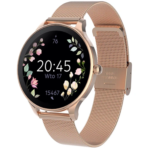 Смарт-часы Forever Velora SB-306 Rose Gold + ремешок