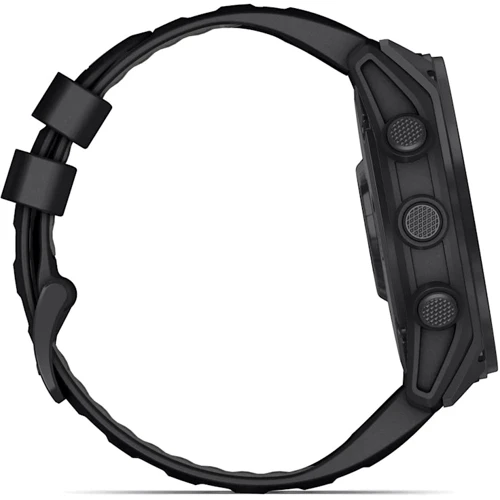 Смарт-годинник Garmin Tactix 8 AMOLED 51mm Ballistics Ultralight Edition (010-03406-01): Особливості Термометр, Барометр, Большой экран, Бесконтактная оплата, С большой автономностью, Влагозащищенные, Компас, Функция звонка, Динамик (громкая связь), Встроенный микрофон, С сапфировым стеклом, Фонарик,