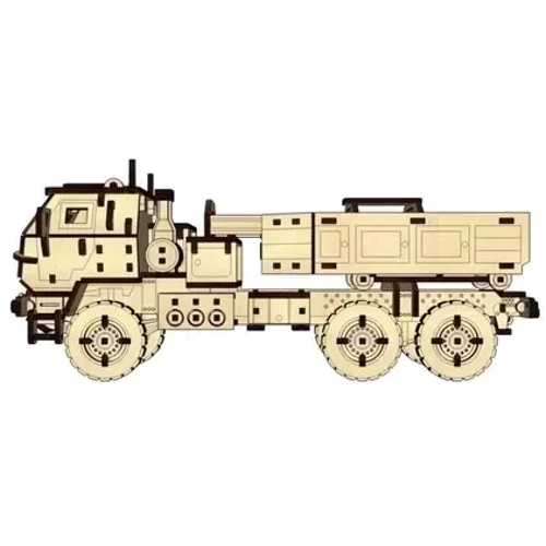 Деревянный конструктор Pazly HIMARS 272 деталей (UPZ-004) фото 3