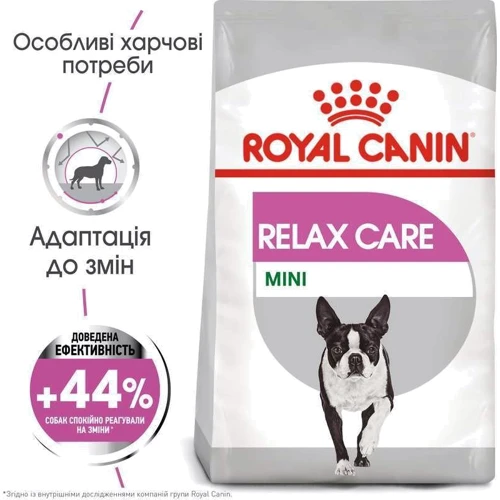 Сухой корм Royal Canin Mini Relax Care Adult для собак малых пород, чувствительных к изменениям среды 1кг (1224010): Тип Сухой корм