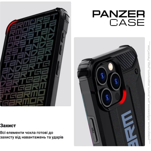 Чехол для телефонов ArmorStandart Panzer Black for Samsung S931 Galaxy S25 (ARM81548) фото 6