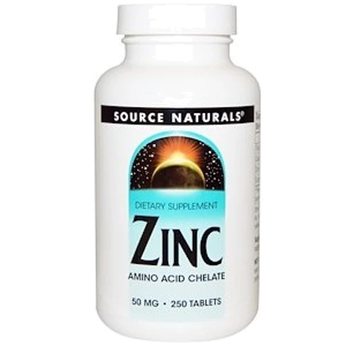 Source Naturals Zinc, 50 mg, 250 Tab