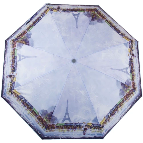 Парасолька жіночий механічний Magic Rain сірий (ZMR51224-6)