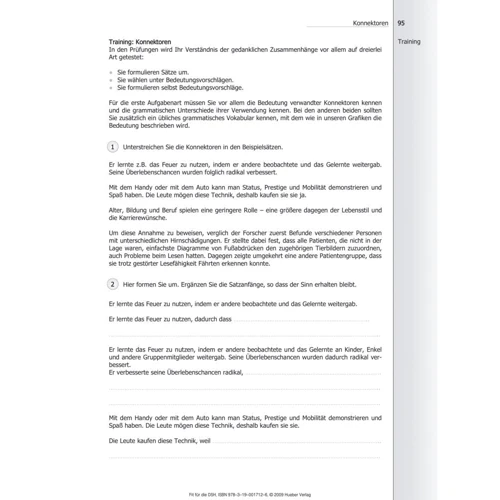 Fit für die DSH mit Audio-CD: Производитель Hueber