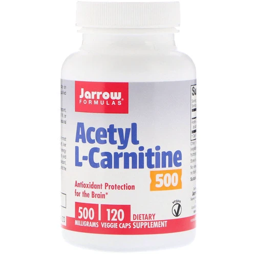 Jarrow Formulas Acetyl L-Carnitine 500 mg 120 caps Ацетил L-Карнітин