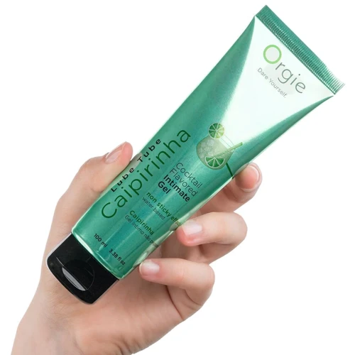 Лубрикант на водной основе Orgie Lube Tube Cocktail Caipirinha, 100 мл, вкус цитрусового коктейля