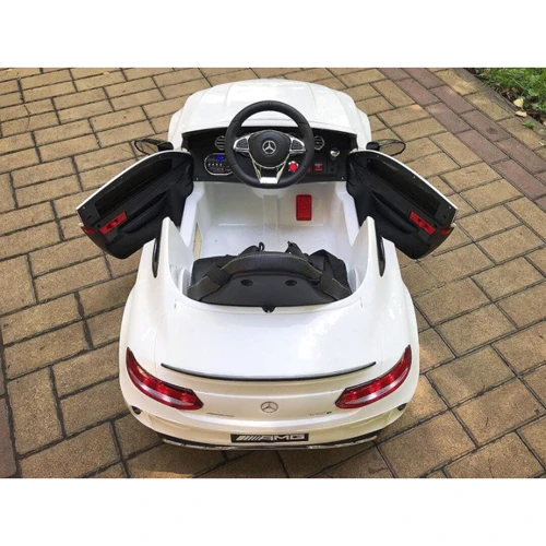 Електромобіль Kidsauto Mercedes-Benz C63 S AMG білий (QY1588white): Вид автомобіль