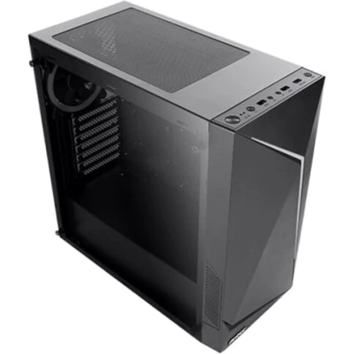 Корпус Antec NX300 (0-761345-81030-2): Материал передней панели пластик