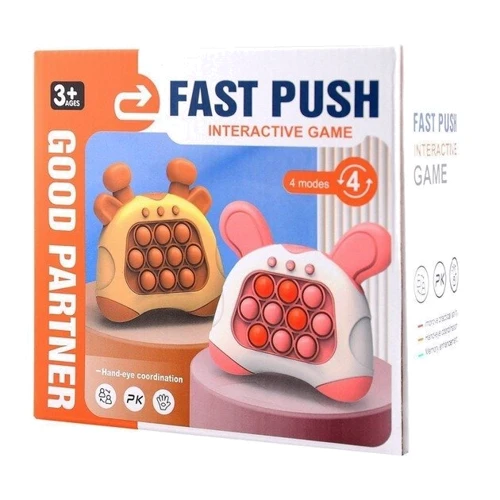 Портативная игра Speed Push Game Animals beige (51259): Тип игровая консоль