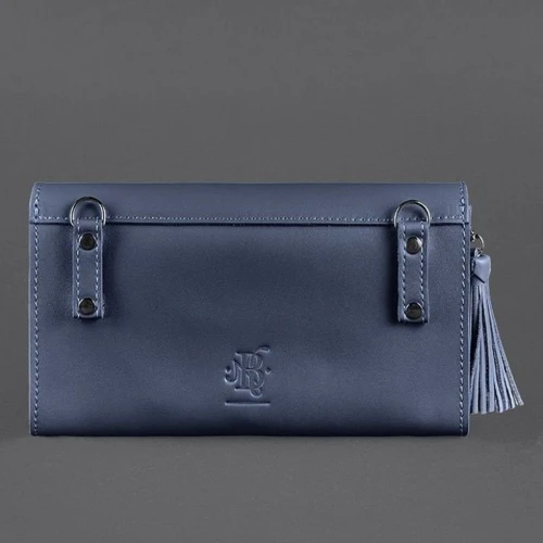 Женская сумка через плечо BlankNote темно-синяя (BN-BAG-7-navy-blue): Пол Женский