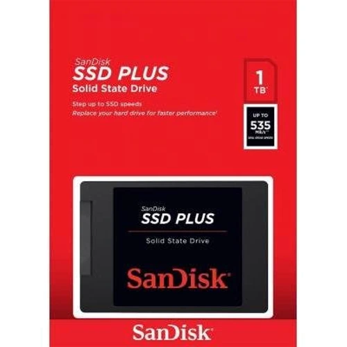 SanDisk SSD Plus 1 TB (SDSSDA-1T00-G26) UA: Форм-фактор 2.5"