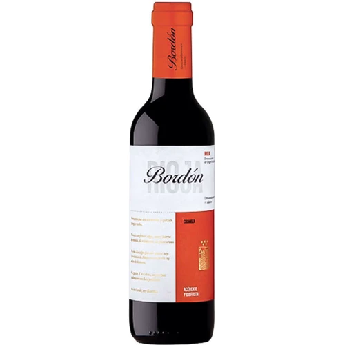 Вино Bordón Crianza красное 0.375 л (WHS8410106022257)