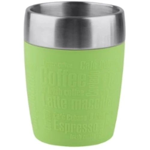 Термокружка Tefal TRAVEL CUP 0.2L silver/lime (K3080314)