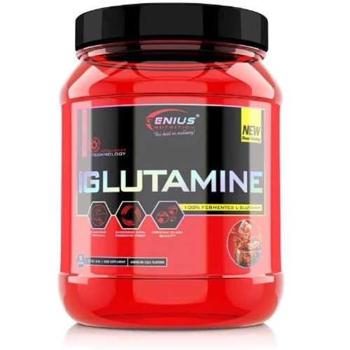 Аминокислота для спорта Genius Nutrition iGlutamine 450 g / 55 servings / Cola