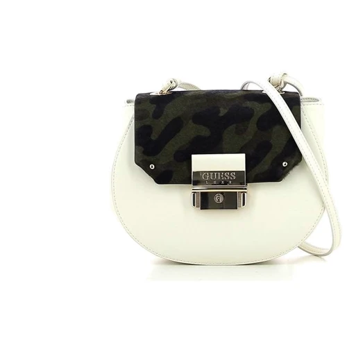 Женская сумка кросс боди Guess Maelle черно-белая (HWMAE1L7221-CAM): Тип Сумки