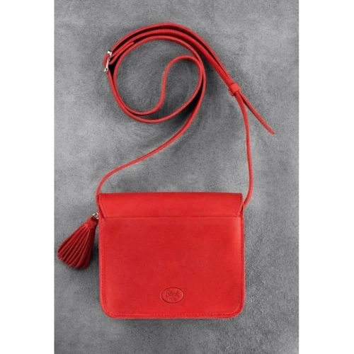 Жіноча сумка-сетчел BlankNote коралова (BN-BAG-3-coral-man): Застібка Механічна