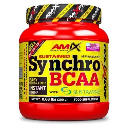 Аминокислота для спорта Amix Pro Synchro BCAA plus Sustamine 300 g/30 servings/Melon
