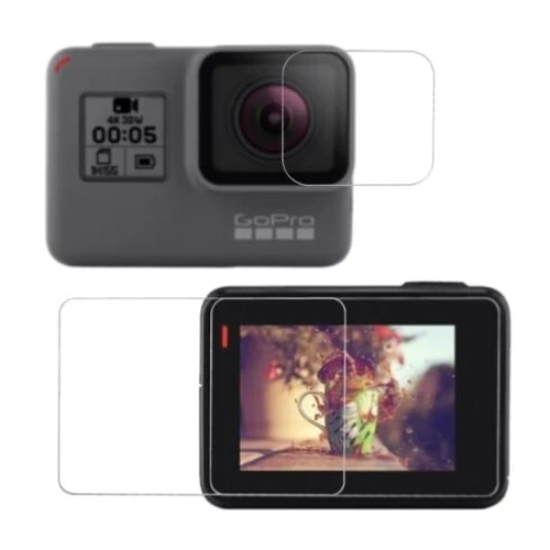 Защитная пленка для линзы и дисплея GoPro HERO7, HERO6 и HERO5 Black SHOOT прозрачный XTGP339
