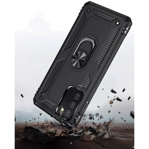 Чохол для телефона BeCover Military Black for Samsung A025 Galaxy A02s (706012): Плівка в комплекті немає