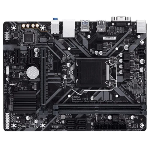 Gigabyte H310M S2 2.0: Оперативна пам'ять 2xDDR4 2666, до 32 ГБ