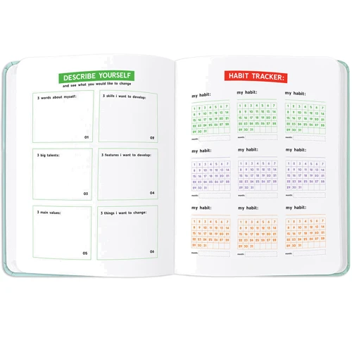 Планер ORNER I have a super duper plan turquoise фото 2