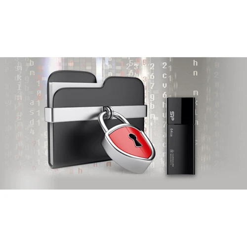 USB-флешка Silicon Power 64GB Secure G50 USB 3.0 Black (SP064GBUF3G50V1K) фото 5