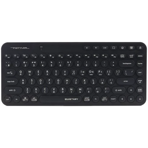 Клавиатура A4Tech FBK36C Wireless/Bluetooth Black (4711421000222) UA: Подключение беспроводное