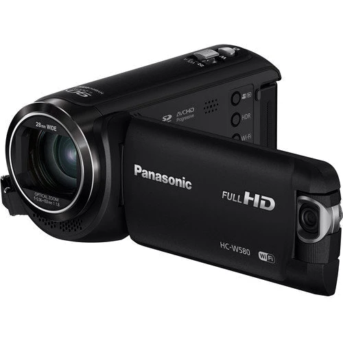 Цифровая видеокамера Panasonic HC-W580K Black: Экран 3" (460800), сенсорный