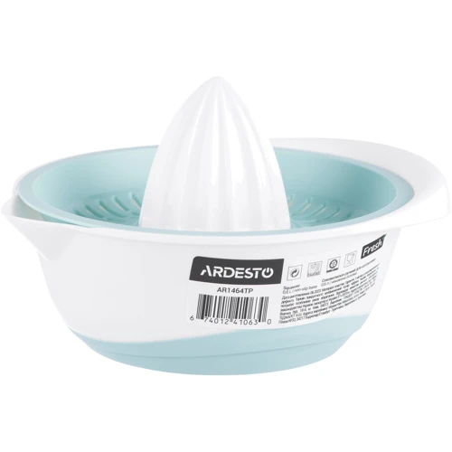 Ручний соковитискач Ardesto Fresh для цитрусових тиффані (AR1464TP)