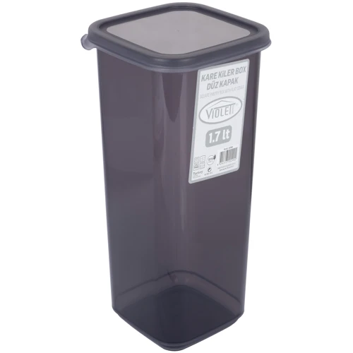 Контейнер для сыпучих Violet House 1.7 л (0299 Transparent Black)