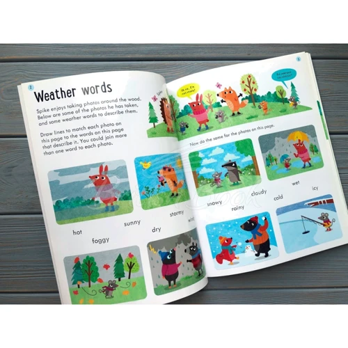 Wipe-Clean. Weather and Seasons 5-6 / Погода та сезони: Количество страниц 24