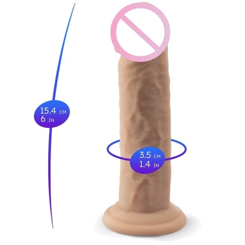 Фаллоимитатор SilexD Robby Real Skin Flesh (MODEL 2 size 6in)