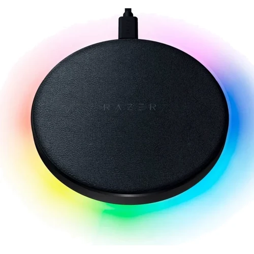 Зарядное устройство Razer Wireless Charger Chroma 10W Black (RC21-01600100-R371): Особенности Быстрая зарядка, Power Delivery (PD)
