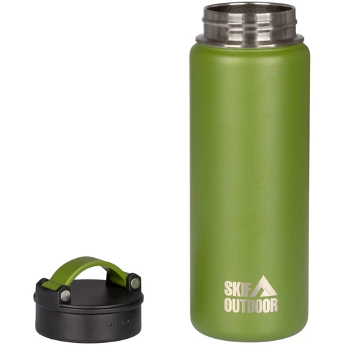 Термофляга Skif Outdoor Sporty зелена (389.01.50): Матеріал корпусу нержавеющая сталь